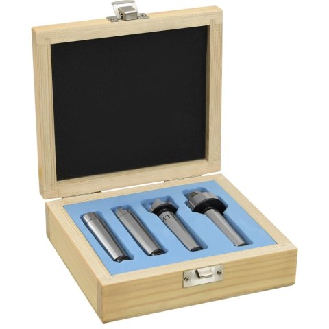 KŁY DO TOKARKI DO DREWNA 4 SZT. MT2 STAL