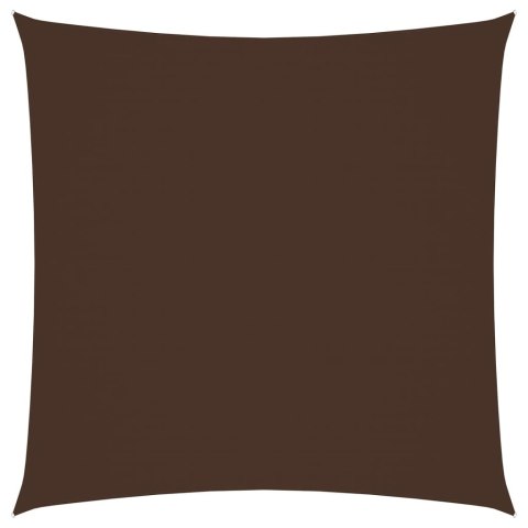 ŻAGIEL PRZECIWSŁONECZNY OGRODOWY WODOODPORNY MARKIZA TARAS KWADRAT 3X3M BRĄZOWY