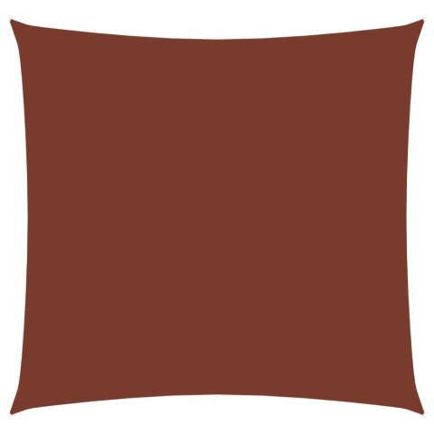 ŻAGIEL PRZECIWSŁONECZNY OGRODOWY WODOODPORNY MARKIZA TARAS KWADRATOWY 3X3M TERAKOTA