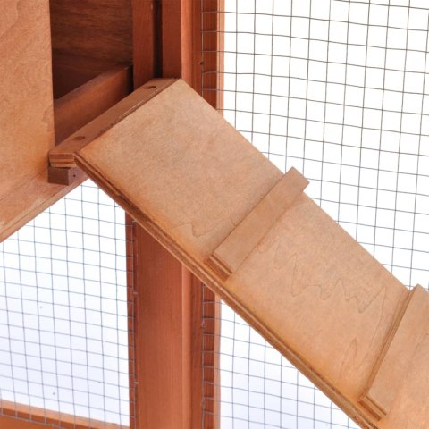 DUŻA KLATKA DLA KRÓLIKÓW LUB MAŁYCH ZWIERZĄT DREWNO