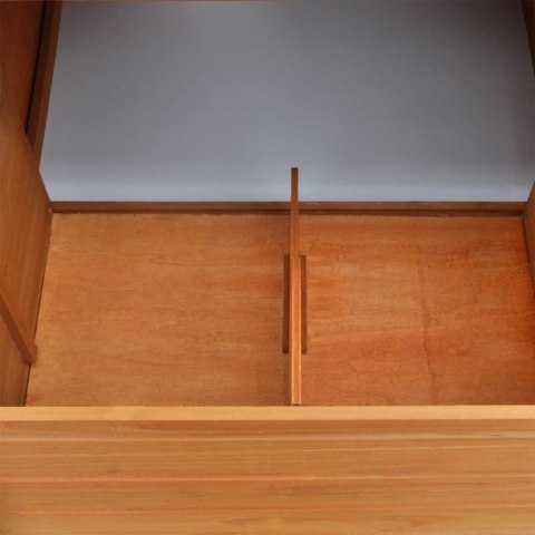 KURNIK Z KLATKĄ NA SKŁADANIE JAJ DREWNIANY