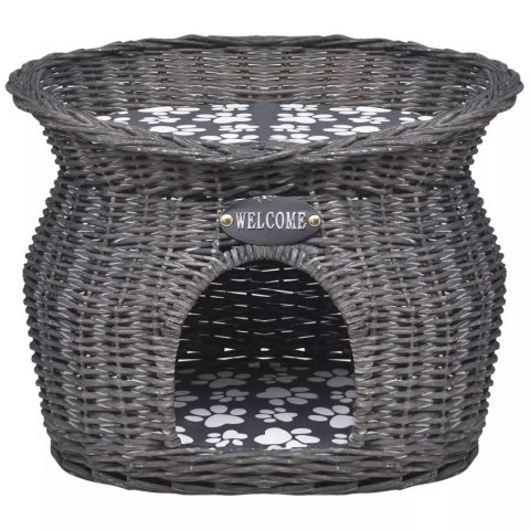 WIKLINOWE LEGOWISKO DLA KOTA DOMEK/DRAPAK