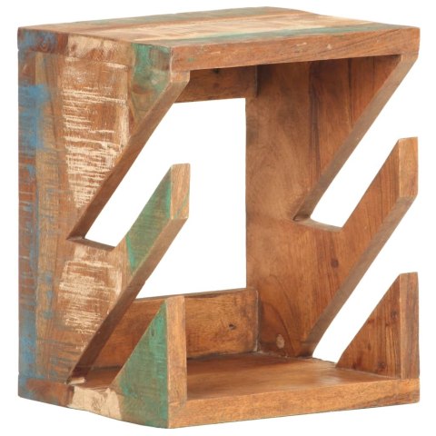 UCHWYT ŚCIENNY NA DESKOROLKI 25X20X30CM DREWNO Z ODZYSKU