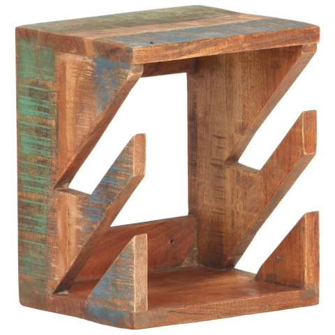 UCHWYT ŚCIENNY NA DESKOROLKI 25X20X30CM DREWNO Z ODZYSKU