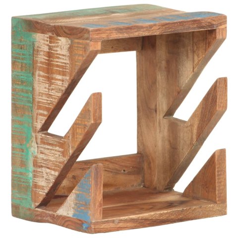 UCHWYT ŚCIENNY NA DESKOROLKI 25X20X30CM DREWNO Z ODZYSKU