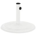 PODSTAWA POD PARASOL BIAŁA 45X45X30CM ŻELIWO
