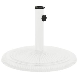 PODSTAWA POD PARASOL BIAŁA 45X45X30CM ŻELIWO