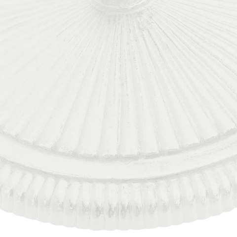 PODSTAWA POD PARASOL BIAŁA 45X45X30CM ŻELIWO
