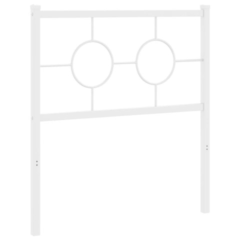 METALOWE WEZGŁOWIE BIAŁE 75CM