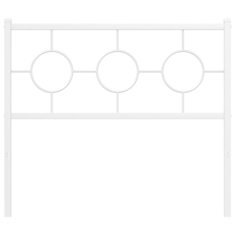 METALOWE WEZGŁOWIE BIAŁE 100CM