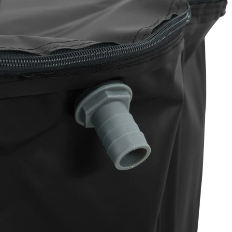 ZBIORNIK NA WODĘ DESZCZOWĄ Z KRANIKIEM SKŁADANY 500 L PVC