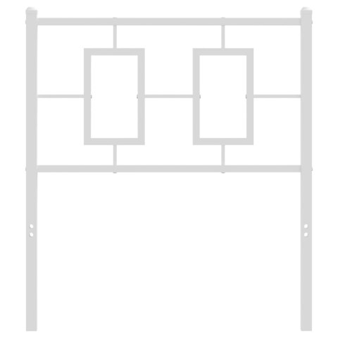 METALOWE WEZGŁOWIE BIAŁE 75CM