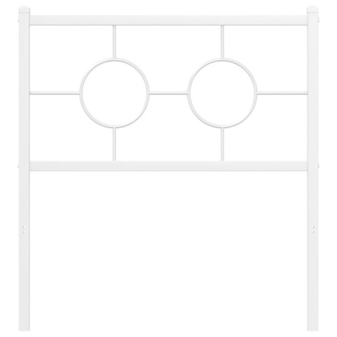 METALOWE WEZGŁOWIE BIAŁE 80CM