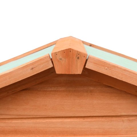 KLATKA DLA KRÓLIKA LITE DREWNO SOSNOWE I JODŁOWE 303X60X86CM