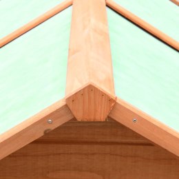 KLATKA DLA KURCZĄT DREWNO SOSNOWE I JODŁOWE 170X81X110CM