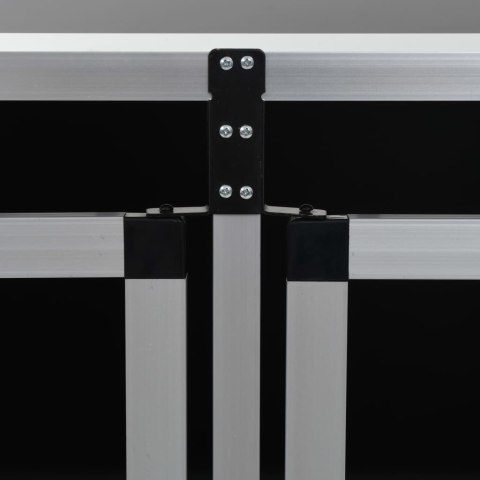 TRANSPORTER DLA PSA ZWIERZĄT ALUMINIOWA KLATKA 94X88X69CM