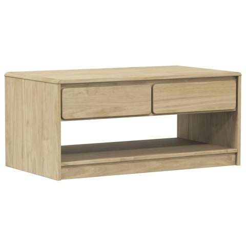 STOLIK KAWOWY SAUDA KOLOR DĘBU 99X55X45CM DREWNO SOSNOWE