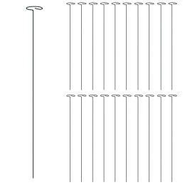 PODPÓRKI DO ROŚLIN KWIATÓW KRZEWÓW OWOCOWYCH 20 SZT. 61CM STALOWE