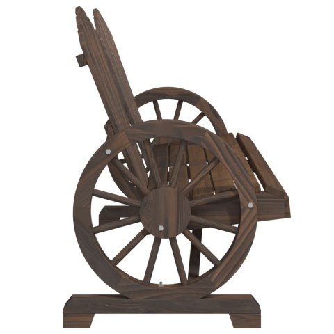 2-OSOBOWE KRZESŁO OGRODOWE ADIRONDACK LITE DREWNO JODŁOWE