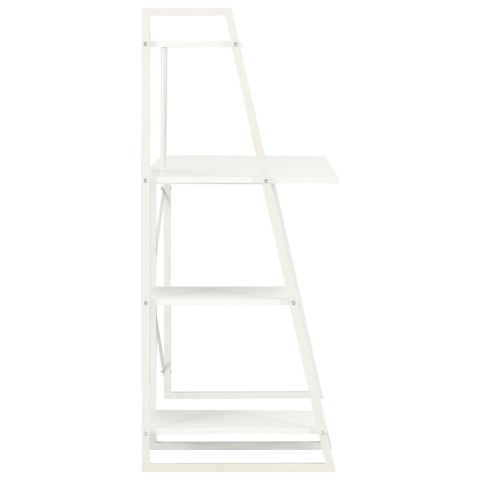 BIURKO Z REGAŁEM BIAŁE 102X50X117CM