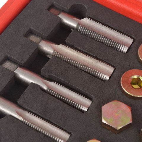 ZESTAW DO NAPRAWY GWINTÓW KORKÓW OLEJU 63 ELEMENTY