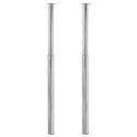 2 TELESKOPOWE NOGI DO STOŁU CHROM 710 - 1100MM