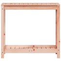 STOLIK OGRODNICZY Z PÓŁKĄ 82,5X35X75CM LITE DREWNO DAGLEZJI