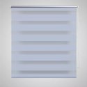 ROLETA OKIENNA W PASY 60X120CM BIAŁA