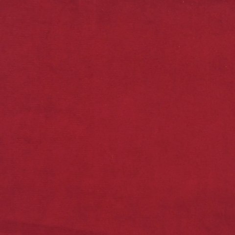 FOTEL Z PODNÓŻKIEM WINNA CZERWIEŃ OBITY AKSAMITEM