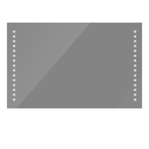 LUSTRO ŁAZIENKOWE LED 100X60CM