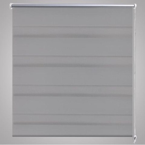 ROLETA OKIENNA ZEBRA 90X150CM SZARA