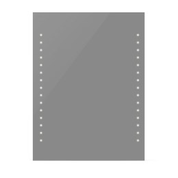 LUSTRO ŚCIENNE ŁAZIENKOWE Z LAMPKAMI LED 60X80CM