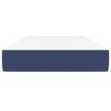 MATERAC KIESZENIOWY NIEBIESKI 90X190X20CM TKANINA