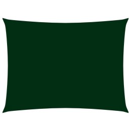 PROSTOKĄTNY ŻAGIEL OGRODOWY TKANINA OXFORD 2,5X4 M ZIELONY