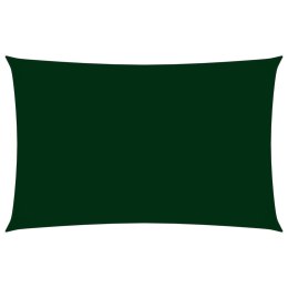 ŻAGIEL PRZECIWSŁONECZNY WODOODPORNY OGRODOWY MARKIZA TARAS 3X6M ZIELONY