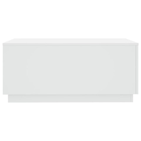 STOLIK KAWOWY Z OŚWIETLENIEM LED BIAŁY 90X50X40CM