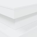STOLIK KAWOWY Z OŚWIETLENIEM LED BIAŁY 90X50X40CM