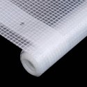 PLANDEKA PŁACHTA OCHRONNA LENO 260G/M² 2X 6M BIAŁA