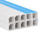 KORYTO KABLOWE LISTWA KANAŁ ELEKTROINSTALACYJNY KORYTKO Z TAŚMĄ 33X33MM 10M PVC