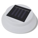 OGRODOWE LAMPY SOLARNE 6 SZT. BIAŁE