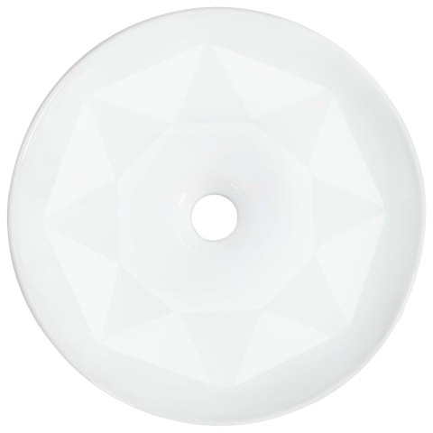 UMYWALKA 36X 14CM CERAMICZNA BIAŁA