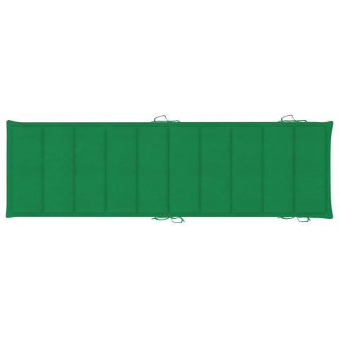 LEŻAKI Z PODUSZKAMI 2 SZT. LITE DREWNO AKACJOWE