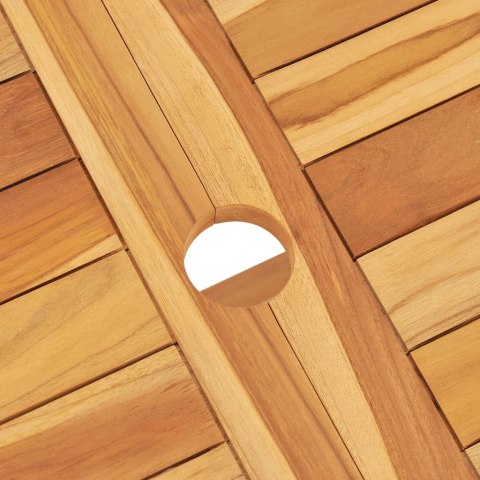 7-CZ. ZESTAW MEBLI OGRODOWYCH LITE DREWNO TEKOWE