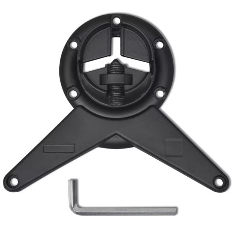 4 NOGI DO STOŁU Z REGULACJĄ WYSOKOŚCI CZARNE 870MM