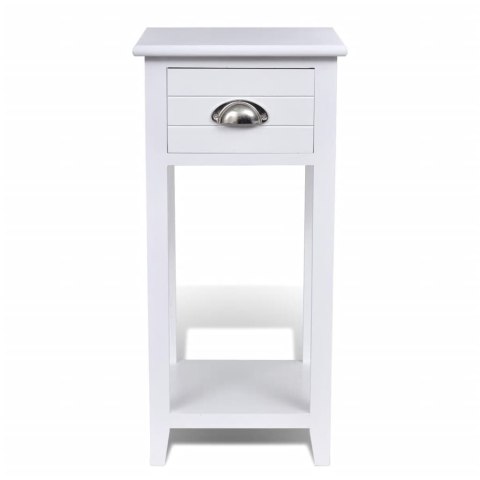 SZAFKA NOCNA Z SZUFLADĄ BIAŁA