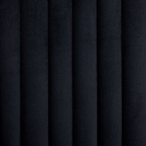 KRZESŁA STOŁOWE 6 SZT. CZARNE OBITE AKSAMITEM