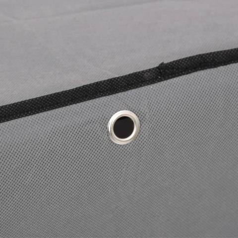 SZAFKA NA BUTY SZARA 60X28X90CM MATERIAŁOWA