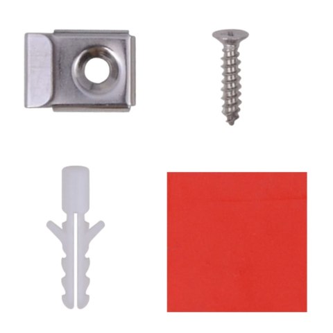 LUSTRO PŁYTKI LUSTRZANE SZKLANE 20,5CM 8 SZT.,