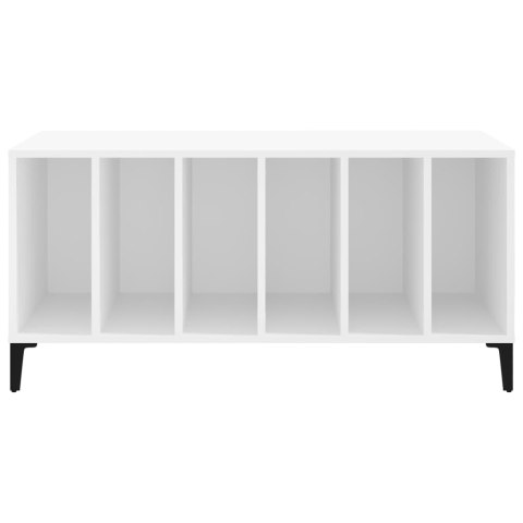 SZAFKA NA PŁYTY WINYLOWE BIAŁA 100X38X48CM