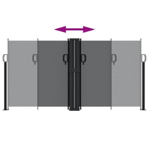 ZWIJANA MARKIZA BOCZNA CZARNA 120X 600CM